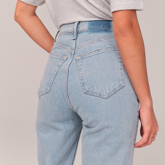 Abercrombie & Fitch High Rise Dad Jean - Picture 1 of 6